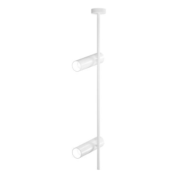 Maytoni C021CL-02W - Lampadario a sospensione con supporto rigido ELTI 2xGU10/50W/230V bianco