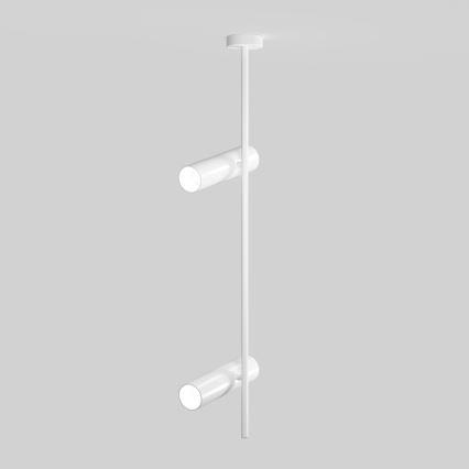 Maytoni C021CL-02W - Lampadario a sospensione con supporto rigido ELTI 2xGU10/50W/230V bianco