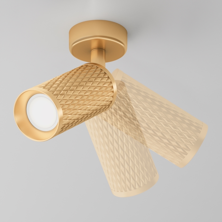 Maytoni C034CL-01G - Faretto FOCUS 1xGU10/10W/230V dorato