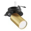 Maytoni C048CL-U-1BMG - Faretto da incasso FOCUS 1xGU10/10W/230V oro