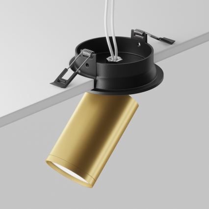 Maytoni C048CL-U-1BMG - Faretto da incasso FOCUS 1xGU10/10W/230V oro