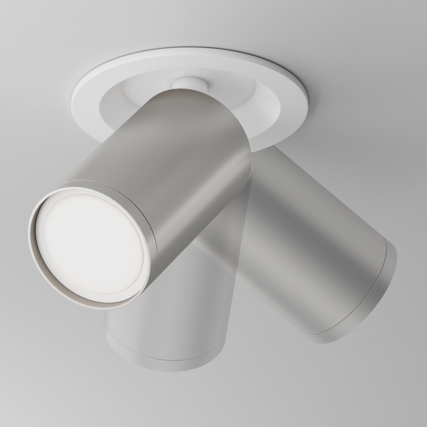 Maytoni C048CL-U-1WS - Faretto da incasso FOCUS 1xGU10/10W/230V cromo lucido