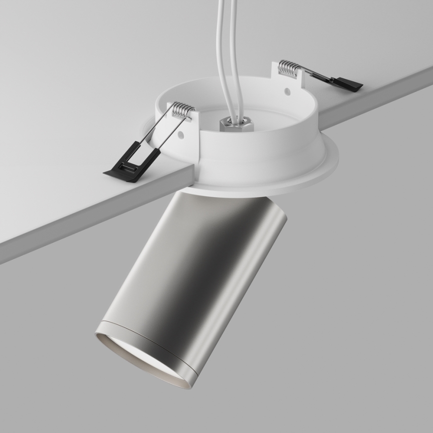 Maytoni C048CL-U-1WS - Faretto da incasso FOCUS 1xGU10/10W/230V cromo lucido