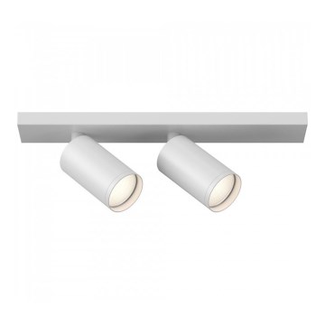Maytoni C051CL-U-2W - Faretto FOCUS 2xGU10/10W/230V, bianco