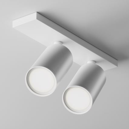 Maytoni C051CL-U-2W - Faretto FOCUS 2xGU10/10W/230V, bianco