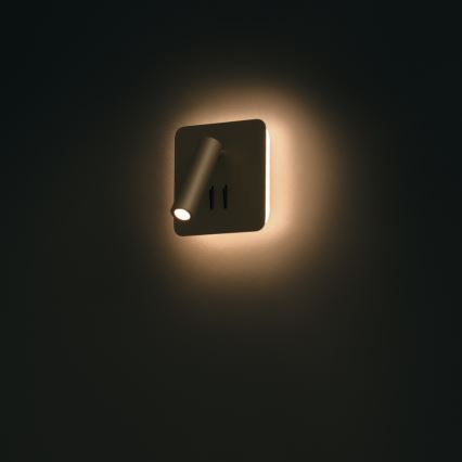 Maytoni C175-WL-01-6W-B - Luce Spot da parete a LED IOS LED/9W/230V nero