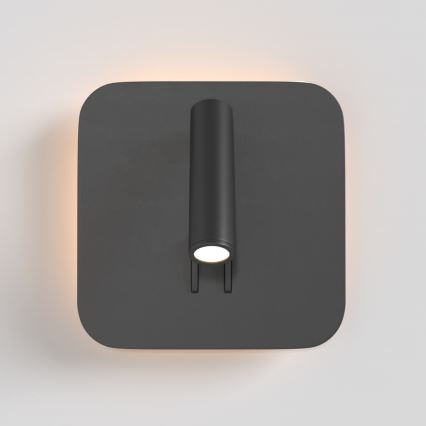 Maytoni C175-WL-01-6W-B - Luce Spot da parete a LED IOS LED/9W/230V nero