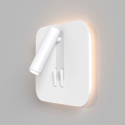 Maytoni C175-WL-01-6W-W - Luce Spot da parete a LED IOS LED/9W/230V bianco