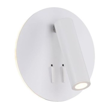 Maytoni C176-WL-01-6W-W - Luce Spot da parete a LED IOS LED/9W/230V bianco