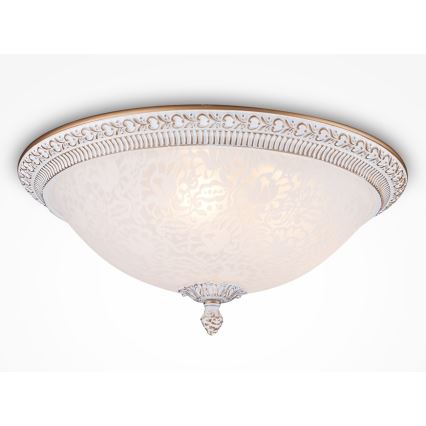 Maytoni C908-CL-03-W - Plafoniera PASCAL 3xE27/40W/230V bianco