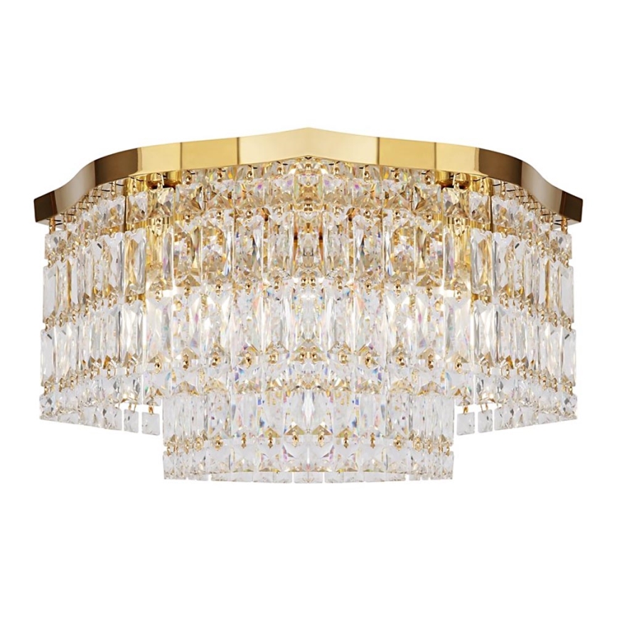 Maytoni DIA005CL-06G - Plafoniera DUNE 6xE14/60W/230V oro