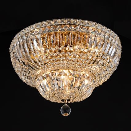 Maytoni DIA100-CL-12-G - Plafoniera BASFOR 12xE14/60W/230V oro