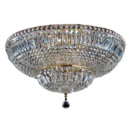 Maytoni DIA100-CL-16-G - Plafoniera BASFOR 16xE14/60W/230V oro