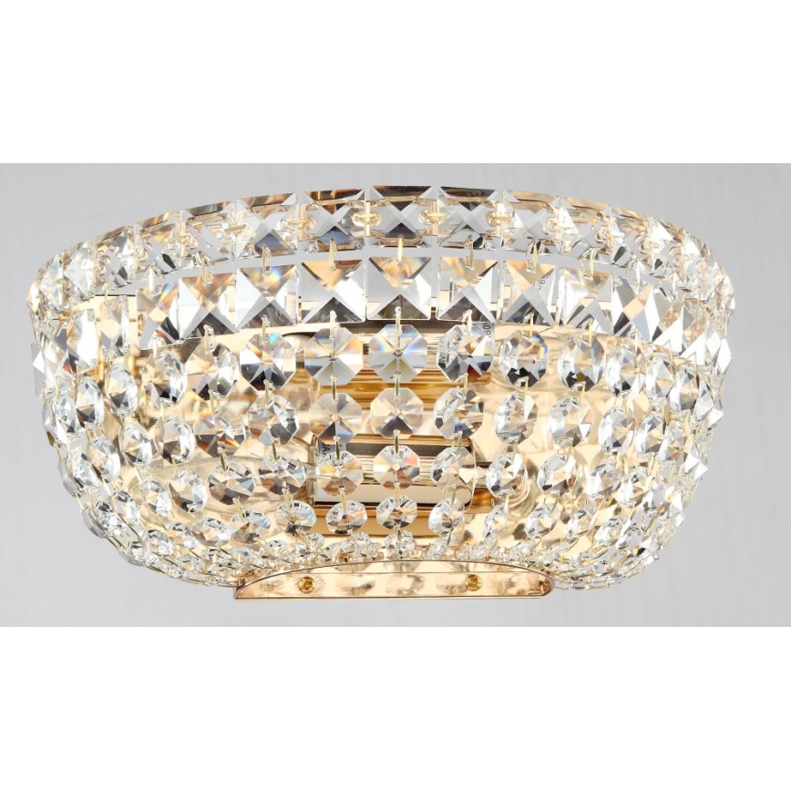 Maytoni DIA100-WL-02-G - Applique BASFOR 2xE14/60W/230V oro