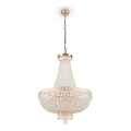 Maytoni DIA750-TT50-WG - Lampadario a sospensione con catena BELLA 8xE14/60W/230V