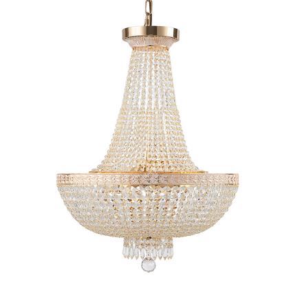 Maytoni DIA750-TT50-WG - Lampadario a sospensione con catena BELLA 8xE14/60W/230V