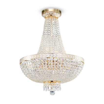 Maytoni DIA750-TT50-WG - Lampadario a sospensione con catena BELLA 8xE14/60W/230V