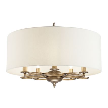 Maytoni H007PL-05G - Lampadario a sospensione con catena ANNA 5xE14/40W/230V