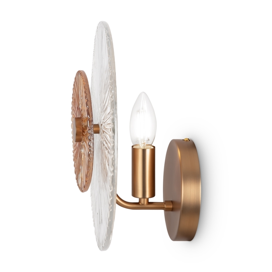Maytoni MOD007WL-01G - Applique ASTER 1xE14/40W/230V