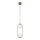 Maytoni MOD013PL-02BS1 - Lampadario a sospensione con filo RING 2xG9/25W/230V ottone