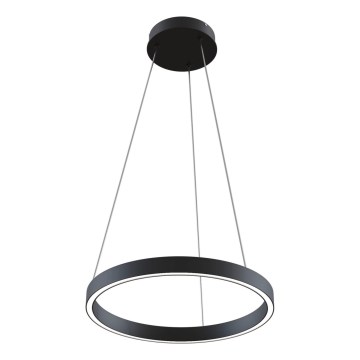 Maytoni MOD058PL-L22B3K - Lampadario LED a sospensione con filo RIM LED/25W/230V 3000K diametro 40 cm nero