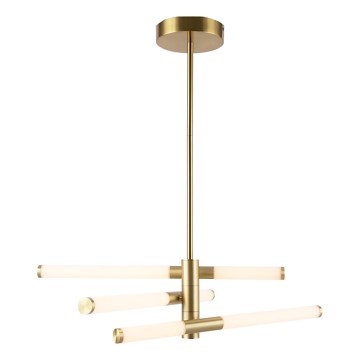 Maytoni MOD106PL-L28G3K - Lampadario LED a stelo AXIS LED/28W/230V, finitura oro