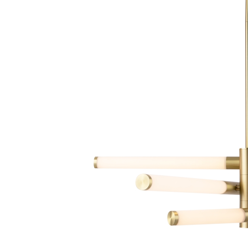 Maytoni MOD106PL-L28G3K - Lampadario LED a stelo AXIS LED/28W/230V, finitura oro