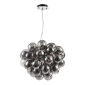 Maytoni MOD112-08-N - Lampadario a sospensione con filo BALBO 8xG9/28W/230V grigio