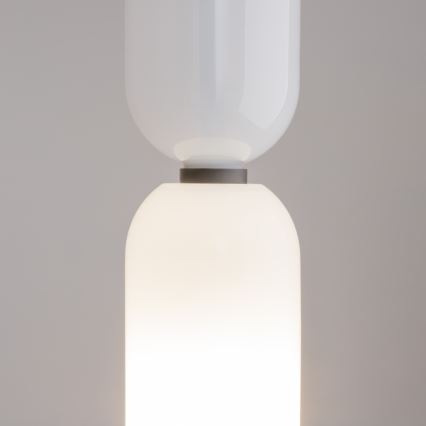 Maytoni MOD177PL-01W - Lampadario a sospensione con filo MEMORY 1xE14/40W/230V bianco