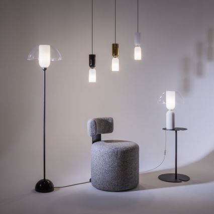 Maytoni MOD177PL-01W - Lampadario a sospensione con filo MEMORY 1xE14/40W/230V bianco