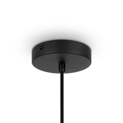 Maytoni MOD191PL-01W - Lampadario a sospensione con filo ROOTS 1xE27/40W/230V diametro 20 cm beige