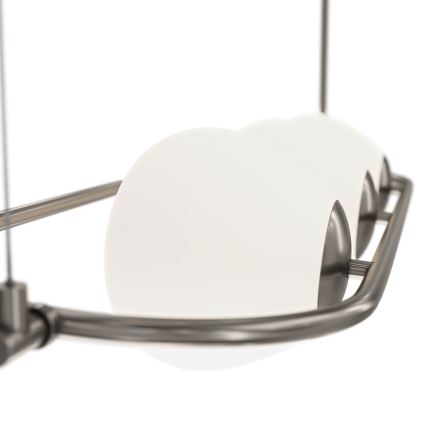 Maytoni MOD221PL-03N - Lampadario a sospensione con supporto rigido ERICH 3xE14/40W/230V cromo opaco