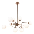 Maytoni MOD221PL-12G - Lampadario a sospensione con supporto rigido ERICH 12xE14/40W/230V rame