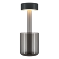Maytoni MOD229TL-L3B3K3 - Lampada da tavolo portatile ricaricabile dimmerabile LED/3W/5V 2200-4000K 2000 mAh nero/grigio