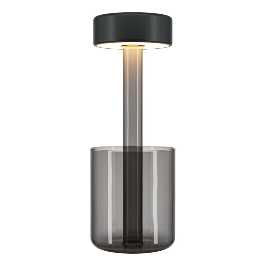 Maytoni MOD229TL-L3B3K3 - Lampada da tavolo portatile ricaricabile dimmerabile LED/3W/5V 2200-4000K 2000 mAh nero/grigio