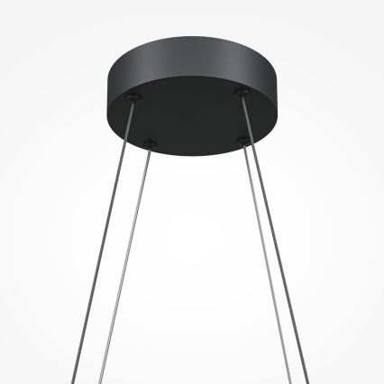 Maytoni MOD244PL-L50BK - Lampadario LED su cavo HALO LED/40W/230V nero