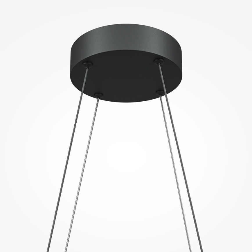 Maytoni MOD244PL-L50BK - Lampadario LED su cavo HALO LED/40W/230V nero