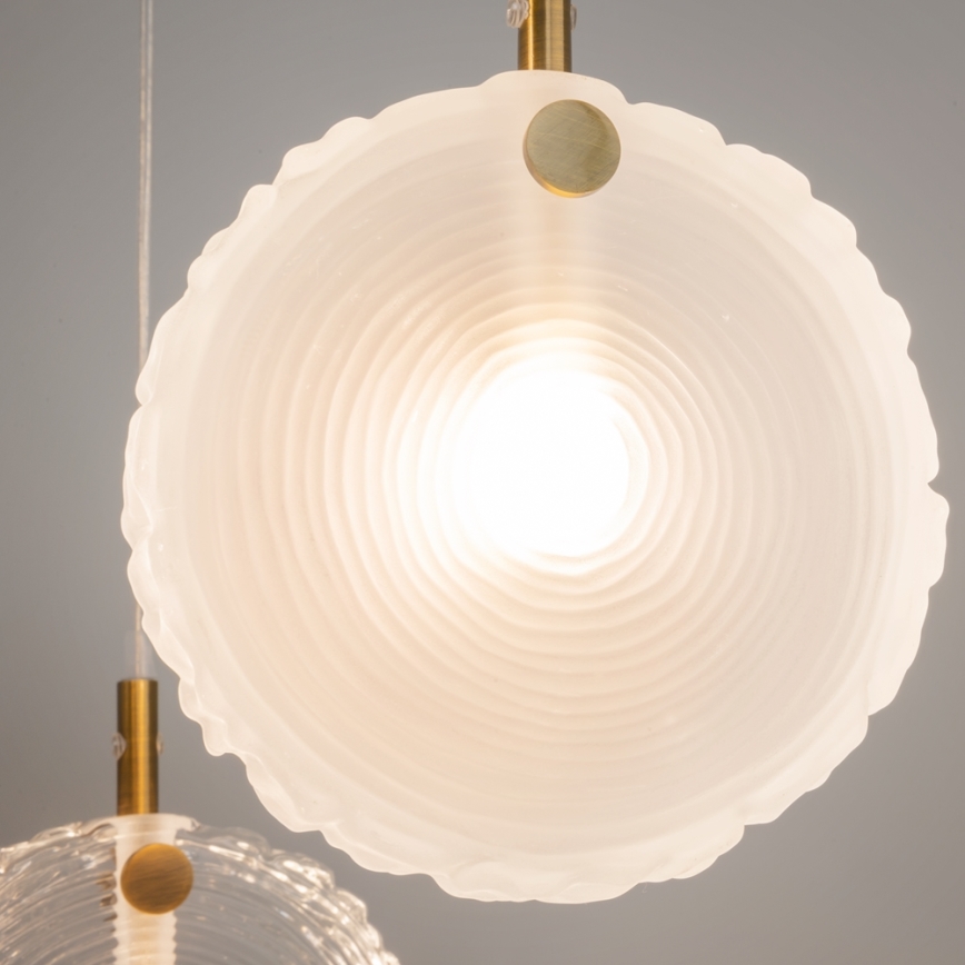 Maytoni MOD254PL-05BS - Lampadario a sospensione con filo FROZEN 5xG4/28W/230V ottone