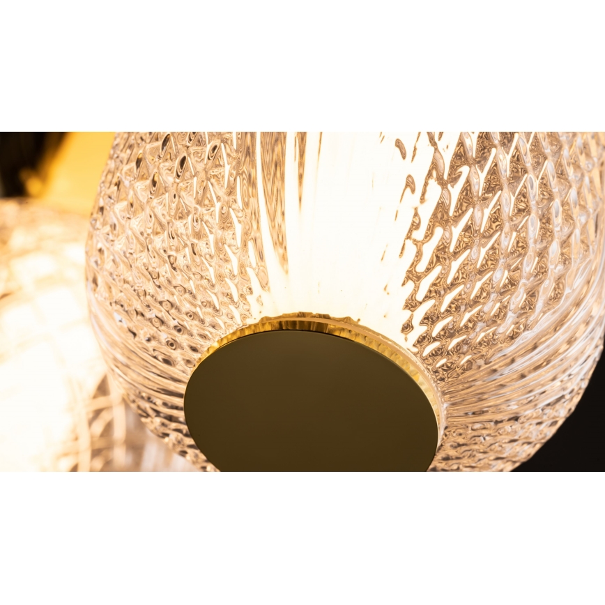 Maytoni MOD273CL-L60CH3K - Plafoniera LED DROP 4xLED/15W/230V diametro 43 cm cromo lucido