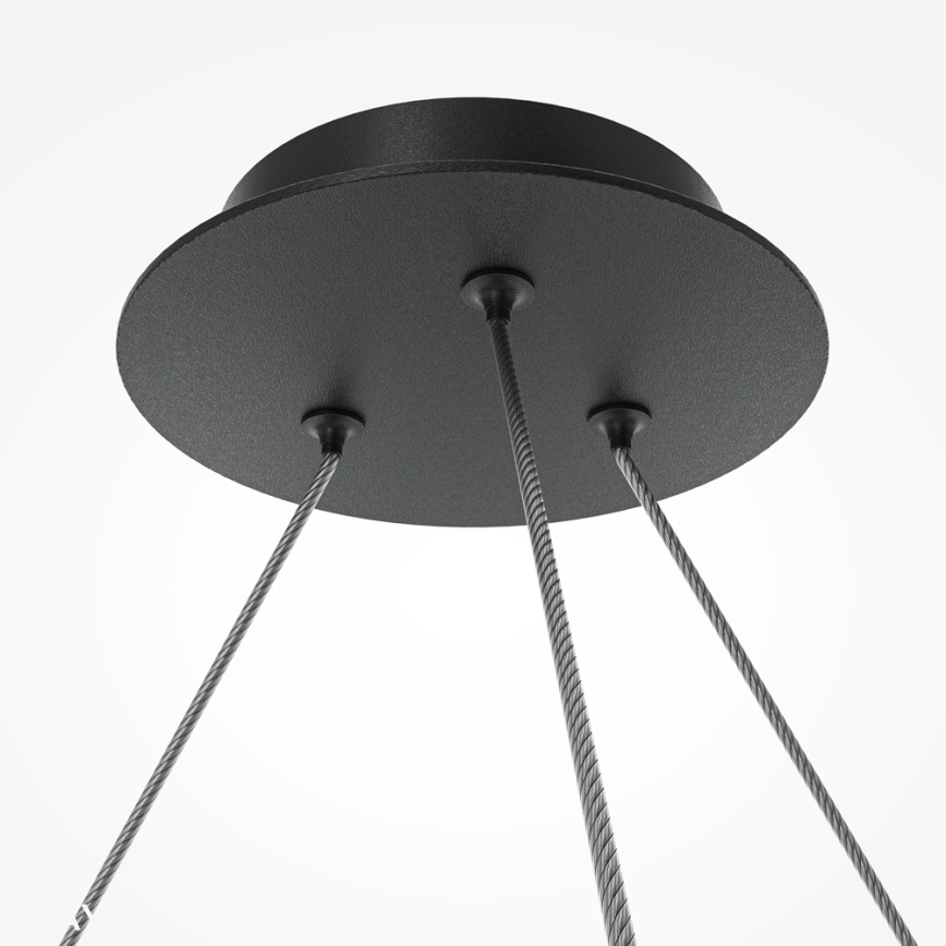 Maytoni MOD317PL-06B - Lampadario a sospensione con filo BALANCE 6xG9/40W/230V nero