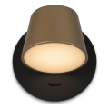 Maytoni MOD421WL-L6BBS3K - Applique a LED PIXEL 7W/230V 3000K oro/nero