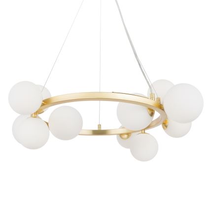 Maytoni MOD545PL-11BS - Lampadario a sospensione con filo DALLAS 11xG9/28W/230V oro