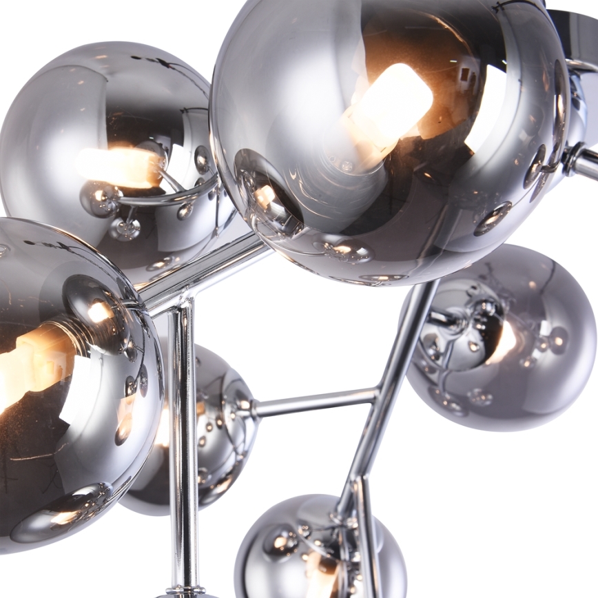 Maytoni MOD545PL-12CH - Lampadario a plafone DALLAS 12xG9/28W/230V cromo lucido