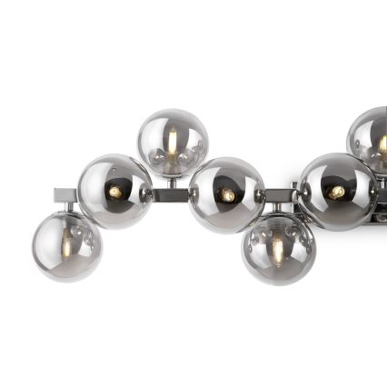 Maytoni MOD547WL-13CH - Lampada da parete DALLAS 13xG9/28W/230V fumé