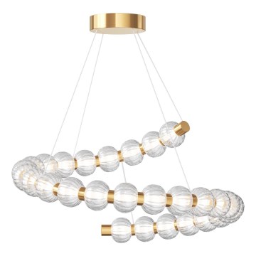 Maytoni MOD555PL-L35G3K - Lampadario LED a sospensione con filo AMULET LED/40W/230V 3000K oro