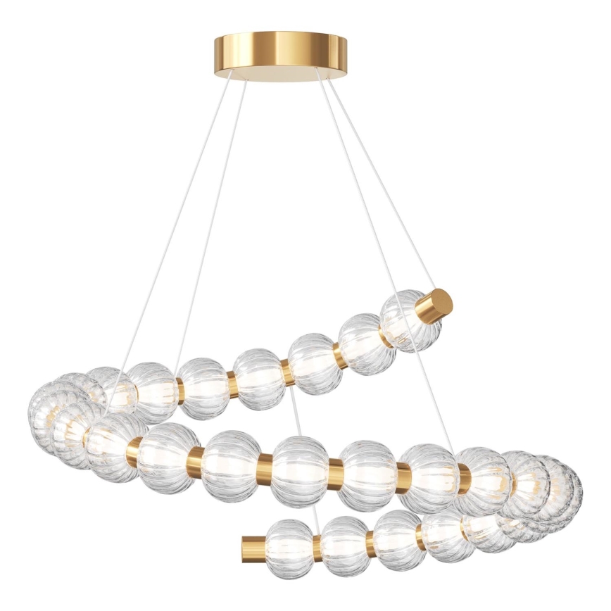 Maytoni MOD555PL-L35G3K - Lampadario LED a sospensione con filo AMULET LED/40W/230V 3000K oro
