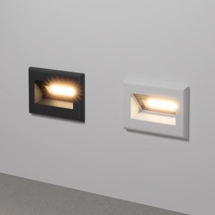 Maytoni O045SL-L3B3K - Luce da esterno da incasso LED BOSCA LED/3W/230V 3000K IP65 nero
