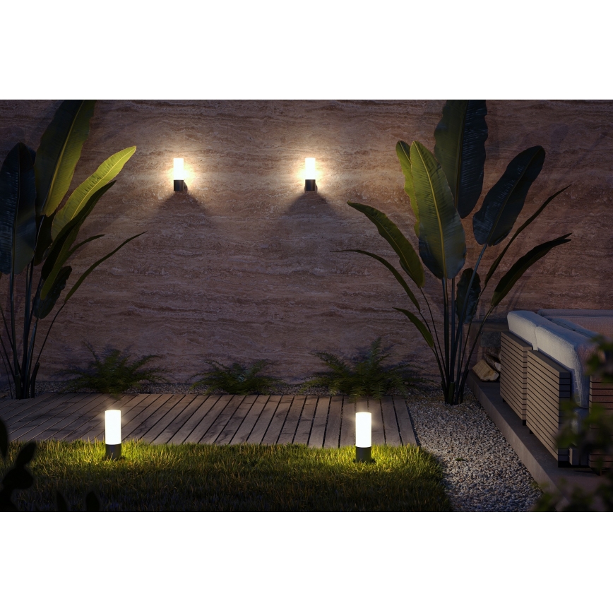 Maytoni O418WL-01B - Applique da esterno WILLIS 1xE27/60W/230V IP54 nero
