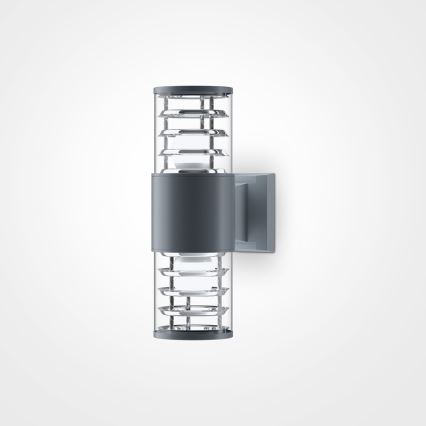 Maytoni O576WL-02GR - Applique da esterno BRONX 2xE27/60W/230V IP54 antracite