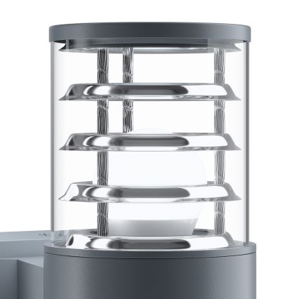 Maytoni O576WL-02GR - Applique da esterno BRONX 2xE27/60W/230V IP54 antracite